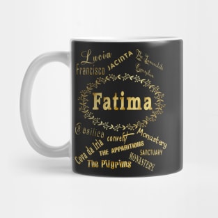 Our Lady of Fatima Portugal Lucia Jacinta Francisco Mug